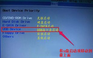 神舟笔记本bios设置u盘启动