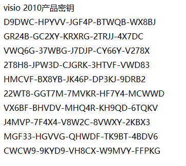 visio,密钥,visio 2010 产品密钥,visio 2010如何激活