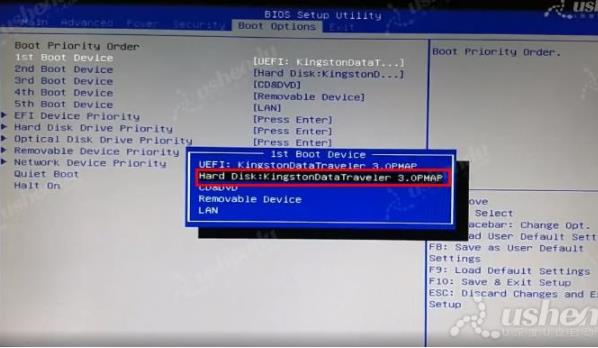 bios设置u盘启动